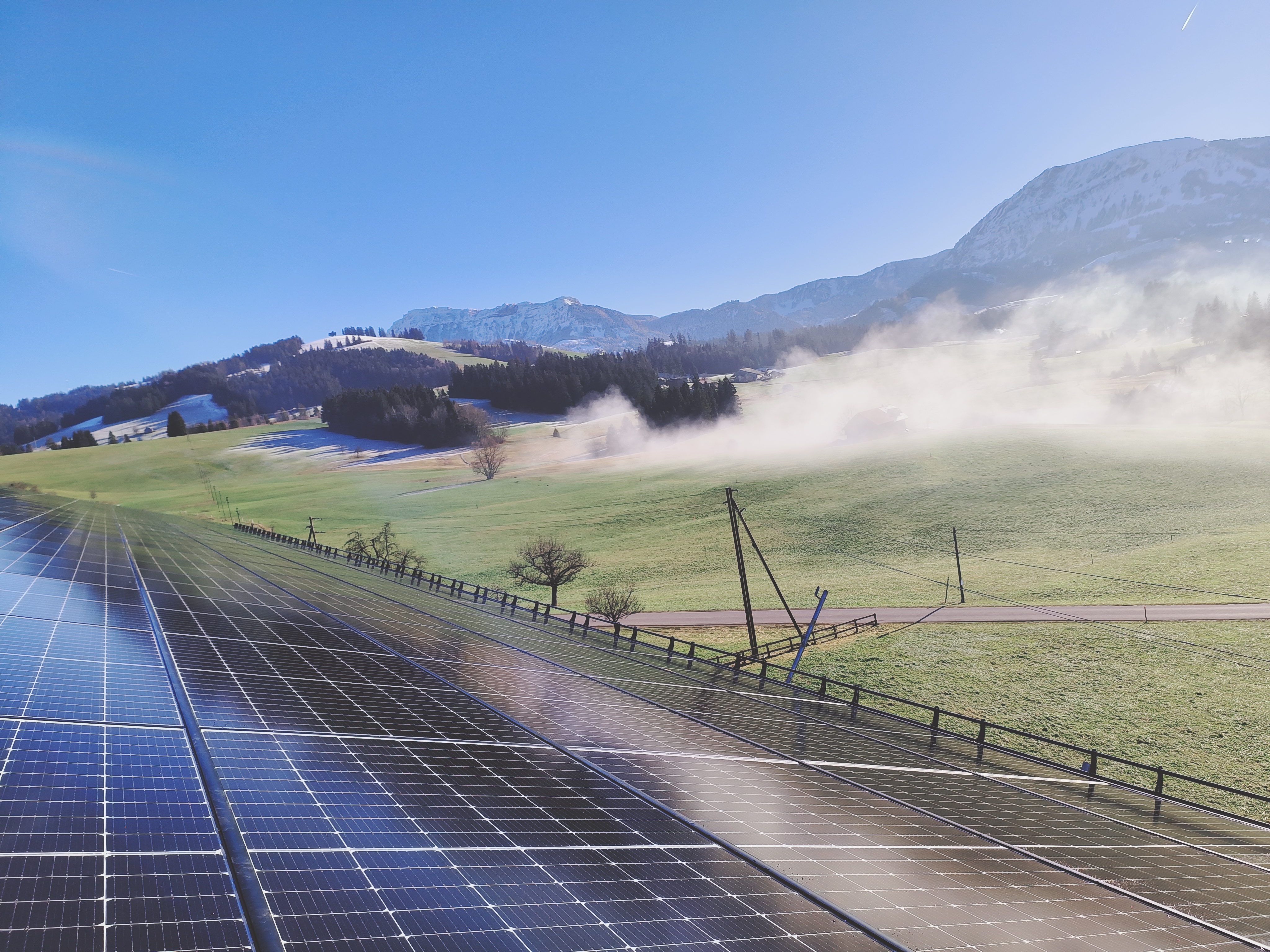 Solarenergieproduktion